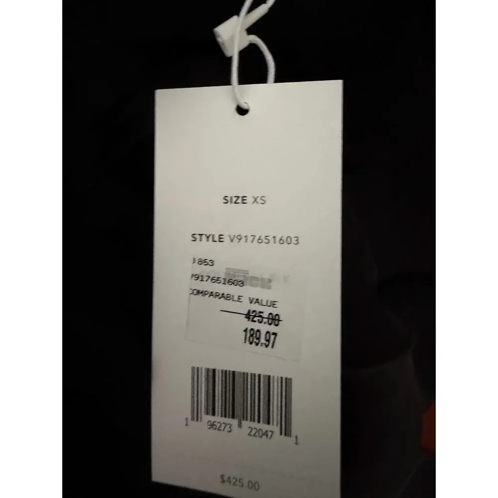 New Vince satin V-neck maxi slip dress size XS - Picture 4 of 4